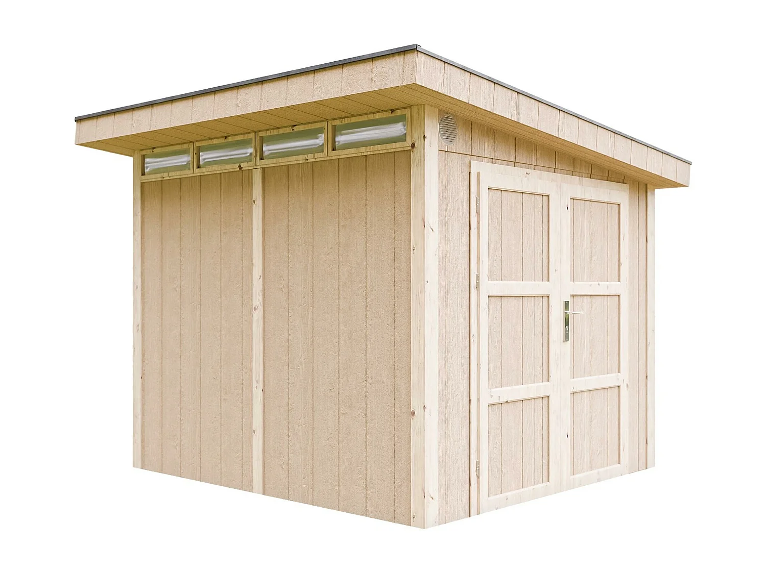 Abri de jardin en bois en panneaux LP SmartSide 6 m² - Abri de jardin sans plancher L294xL279xH237cm M903AB