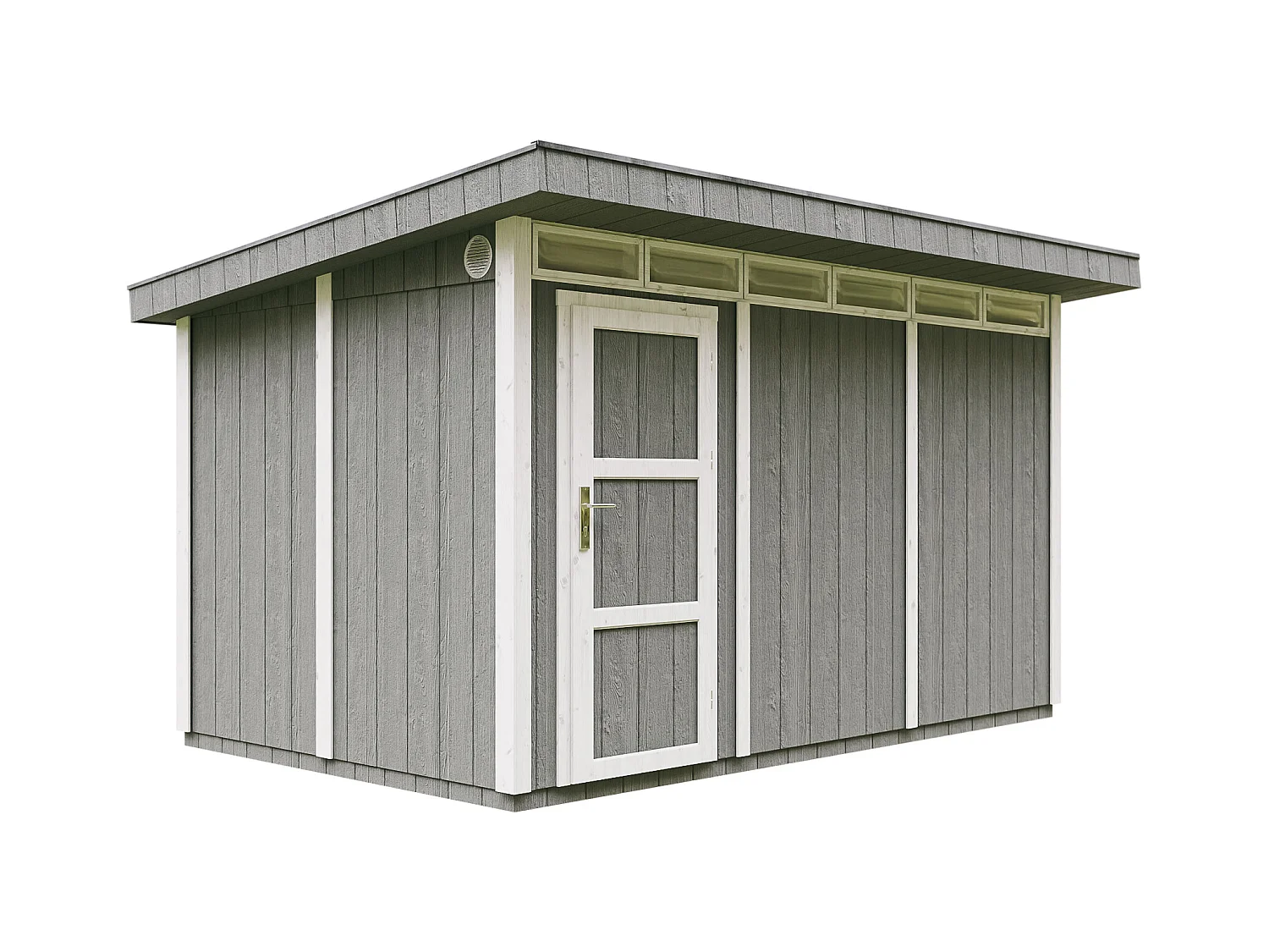 Abri de Jardin Qualité Premium 9m² / L412xL279xH237 cm - Timbela M904-CAVERN STEEL