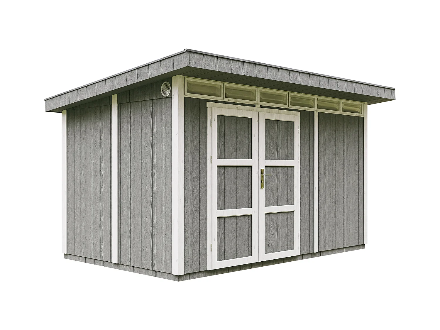 Abri de Jardin Qualité Premium 9m² / L412xL279xH237 cm - Timbela M904A-CAVERN STEEL