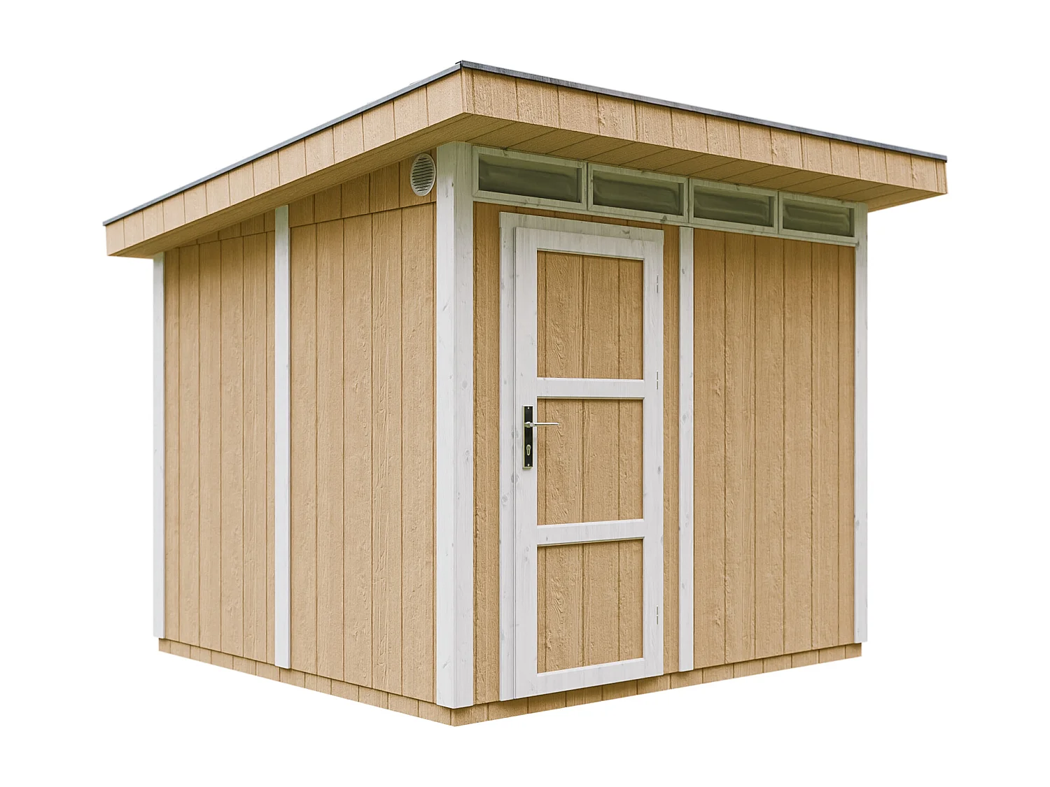 Abri de Jardin Qualité Premium 6m² /L294xL279xH237 cm - Timbela M903-HARVEST HONEY