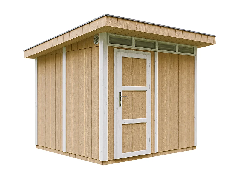 Abri de Jardin Qualité Premium 6m² /L294xL279xH237 cm - Timbela M903-HARVEST HONEY