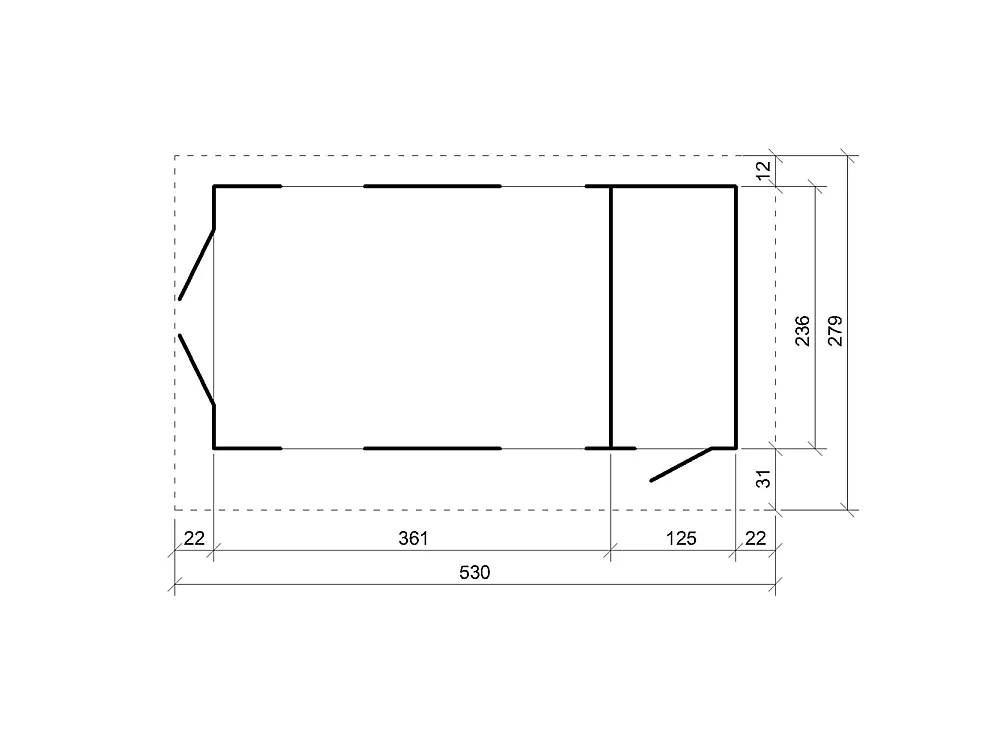 Abri de jardin qualité premium - 8.52+2.95 m² - cabane de jardin exterieur cabane de jardin exterieur - garage moto exterieur - M905C-TERRA BROWN