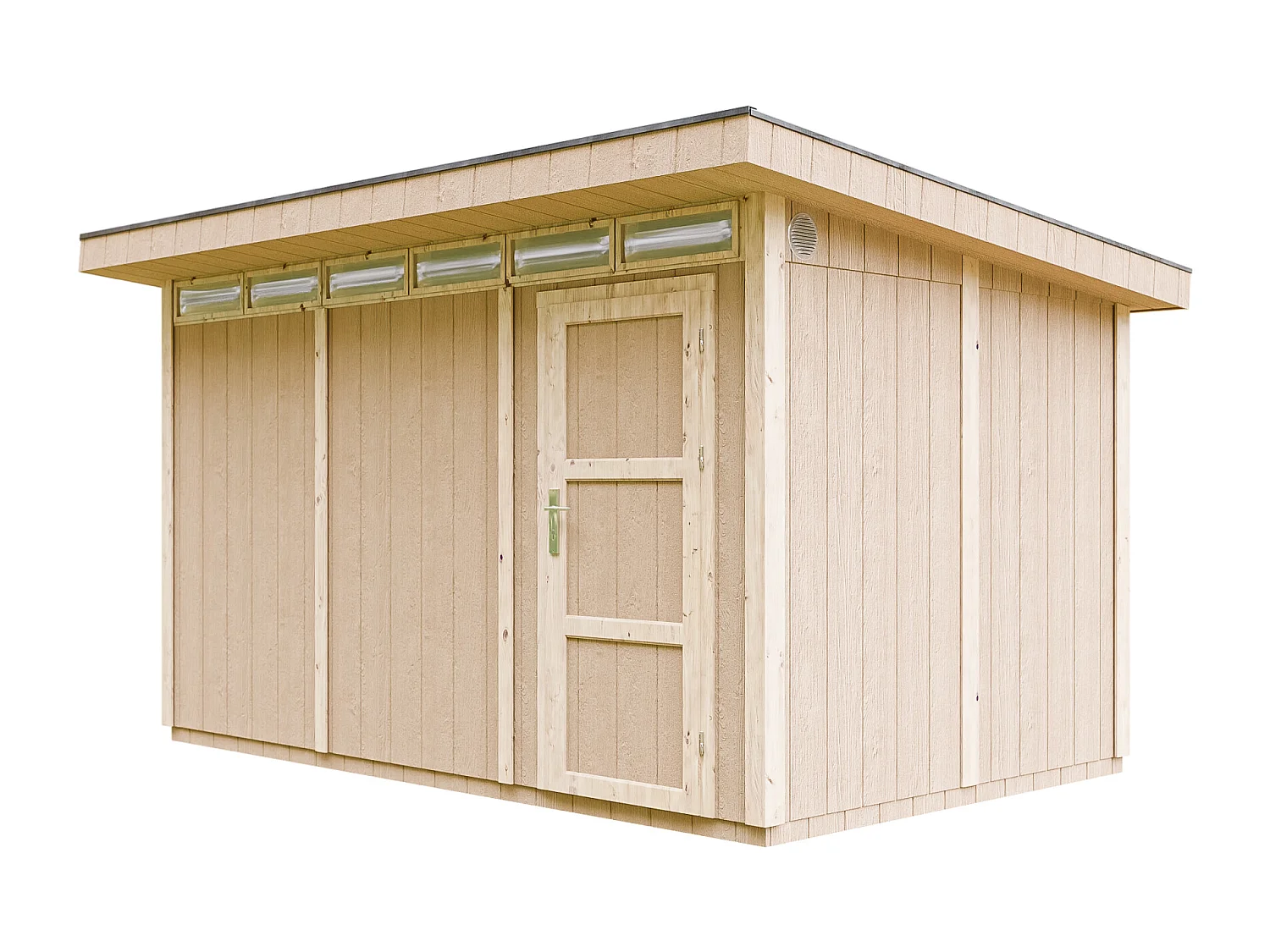 Abrigo com painéis LP® SmartSide® - 8.7m² / 412x279xH237 cm - M904-HARVEST HONEY