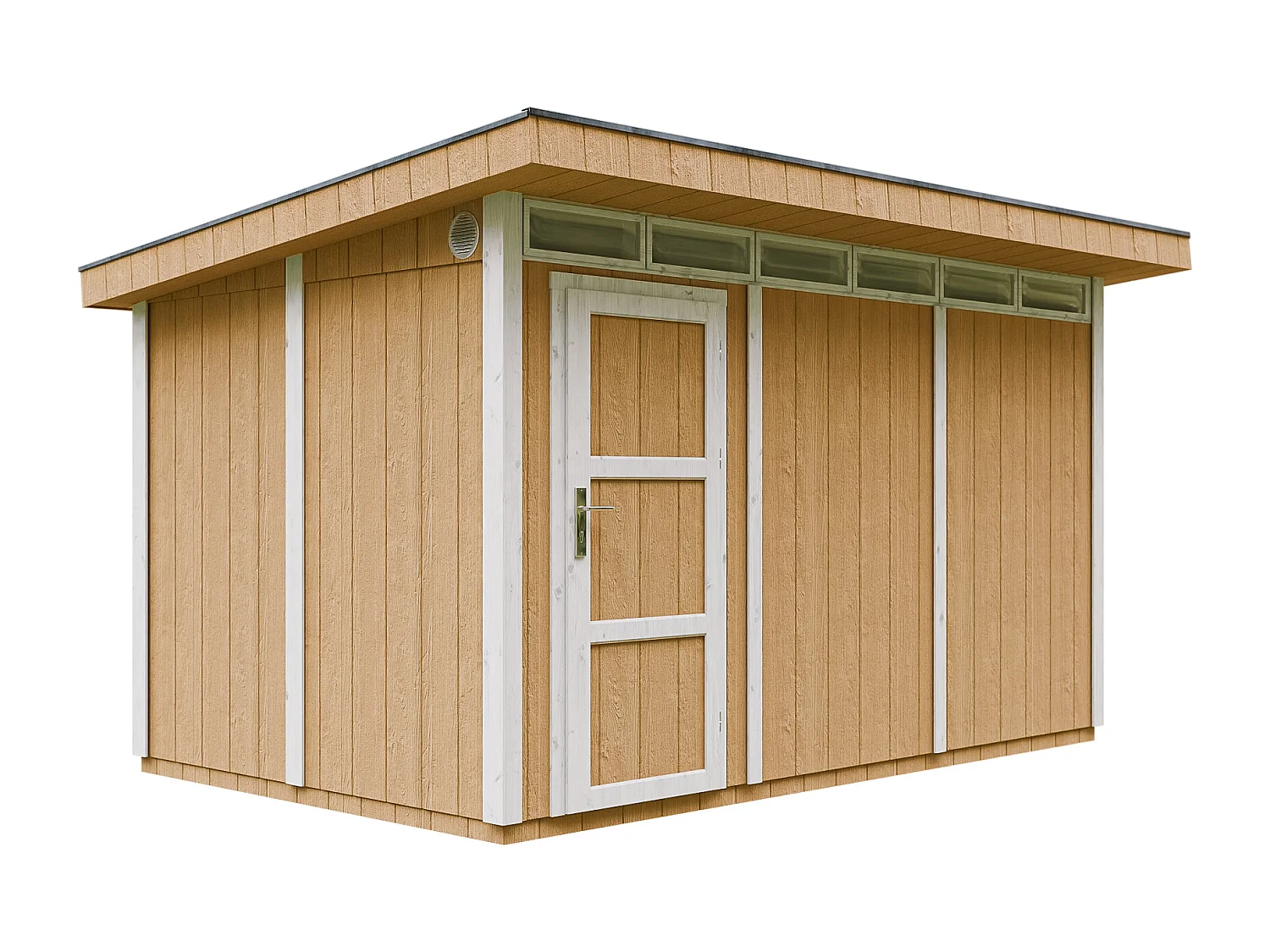 Abri de jardin qualité premium - 9m² / L412xL279xH237 cm - M904-HARVEST HONEY