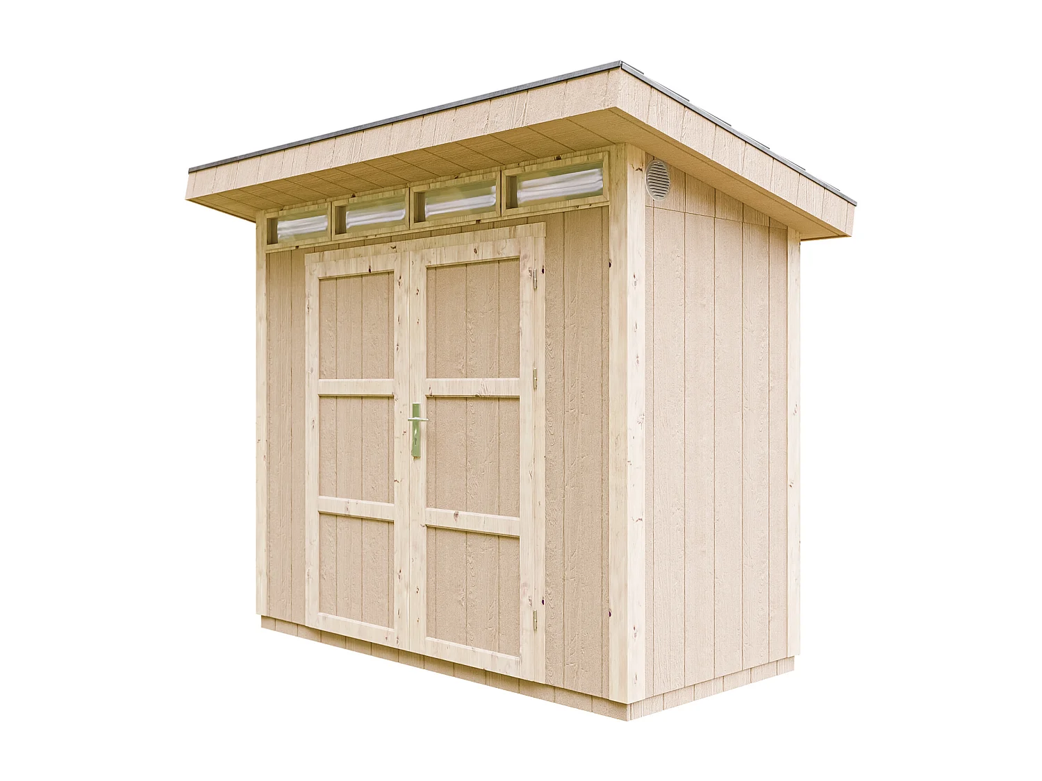 Abri de jardin qualité premium - 3m²/L161xL294xH239 cm - M901A-HARVEST HONEY