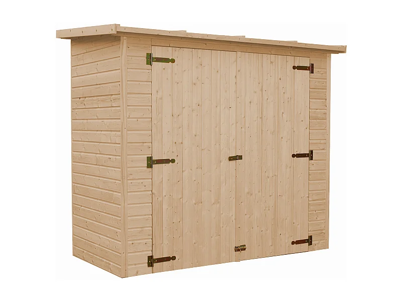 Gartenhaus Holz H194x123x223 cm/2.1 m² - TIMBELA M348