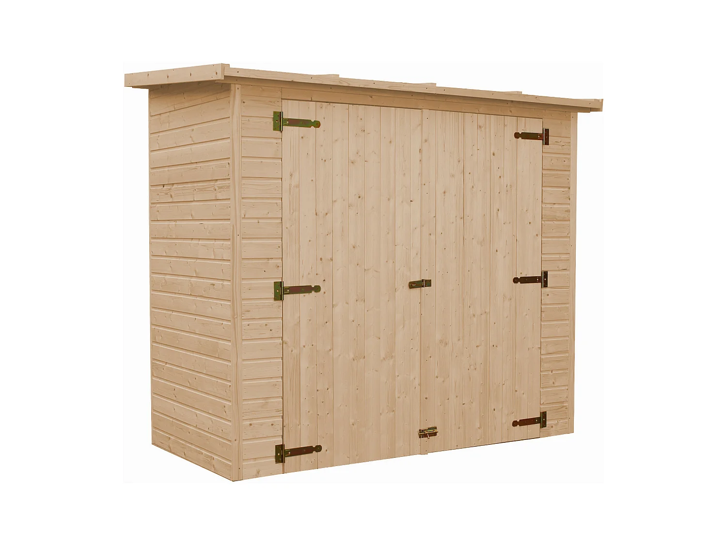 Abri à outils en bois - H194x123x223 cm/2,1 m² - TIMBELA M348