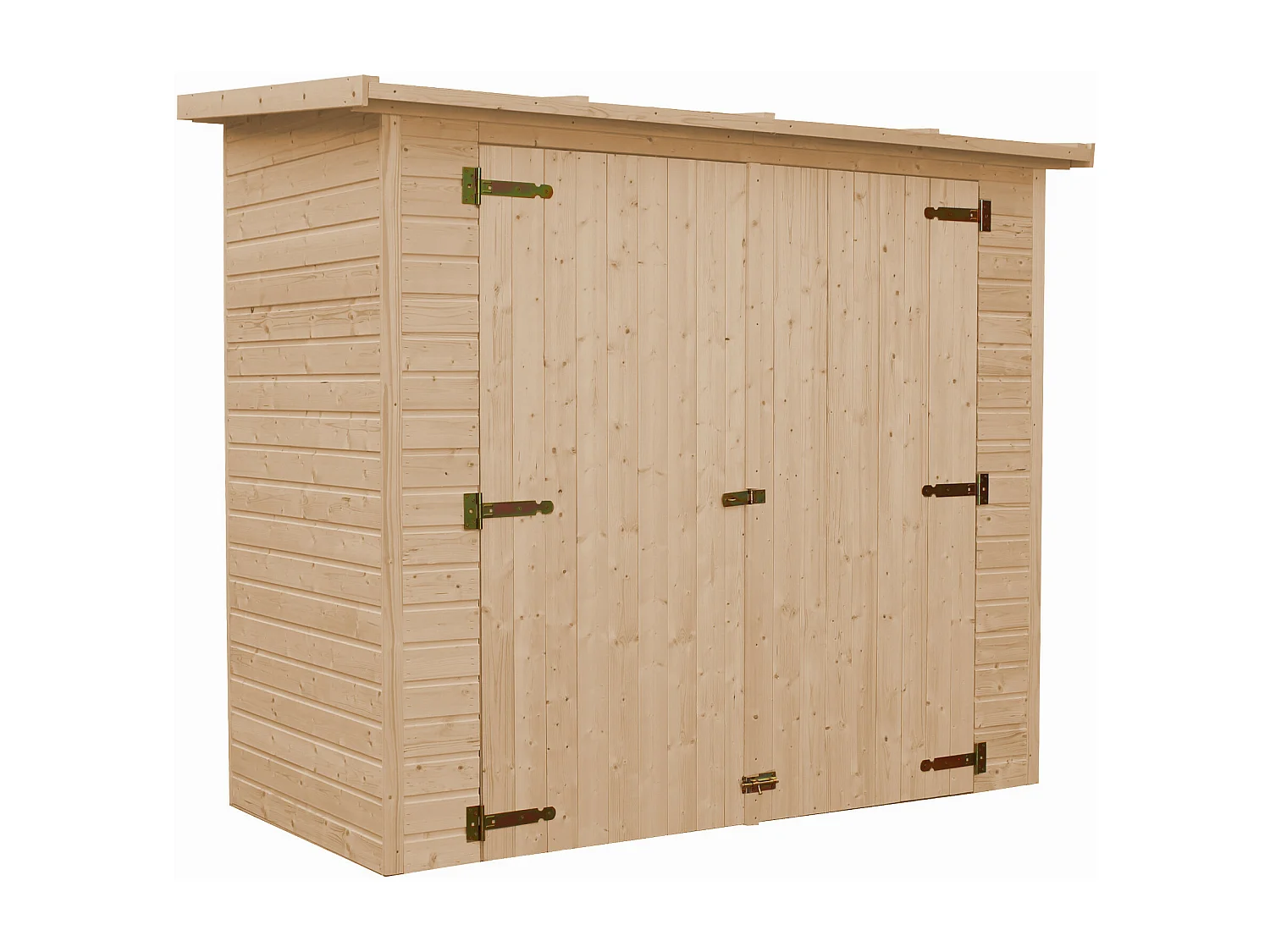 Abri à outils en bois - H194x123x223 cm/2,1 m² - TIMBELA M348