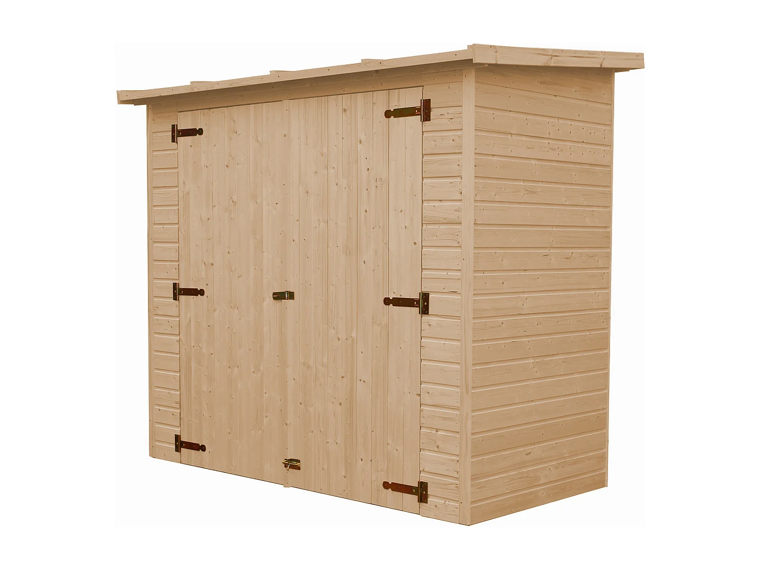Abri à outils en bois - H194x123x223 cm/2,1 m² - TIMBELA M348