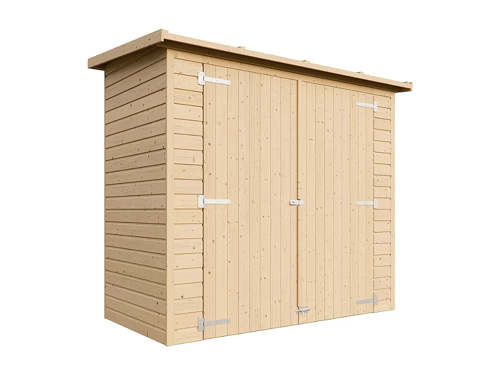 Caseta de madera - 123x223 cm / 2.1 m² - M348