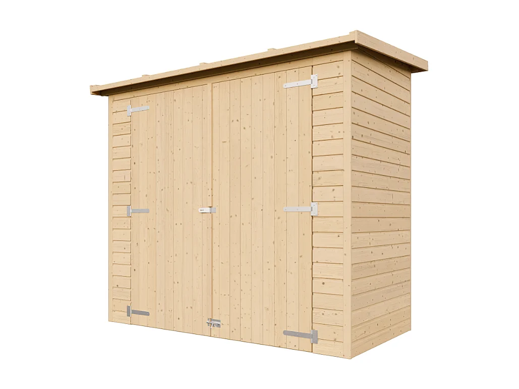 Caseta de madera - 123x223 cm / 2.1 m² - M348