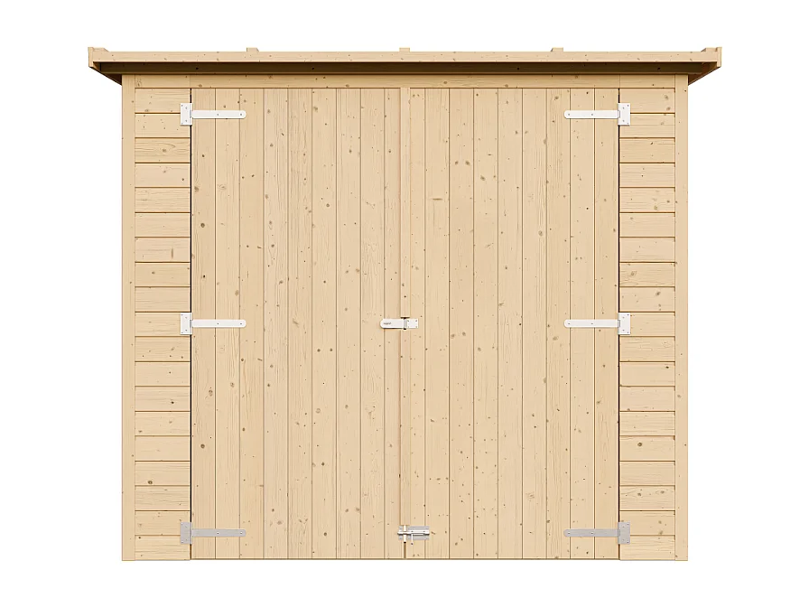 Caseta de madera - 123x223 cm / 2.1 m² - M348