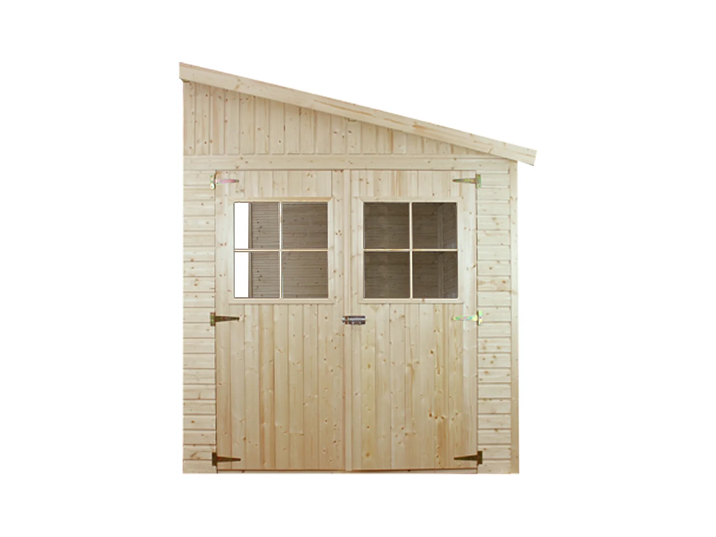Abri de Jardin en Bois (sans paroi latérale)- 6 m2 - TIMBELA M339