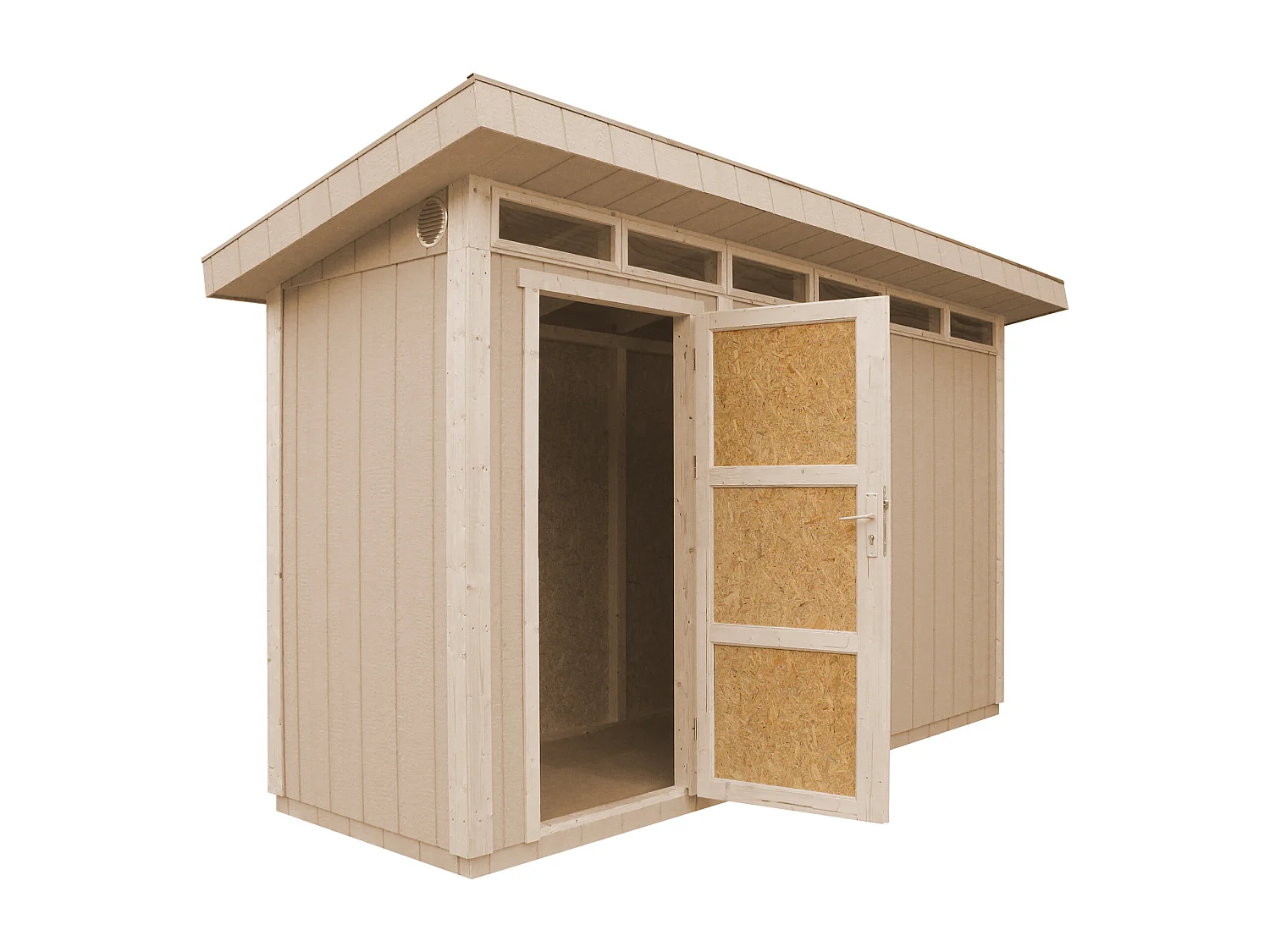 Abri de Jardin Qualité Premium 4m² /L161xL412xH239 cm - Timbela M902A-CAVERN STEEL