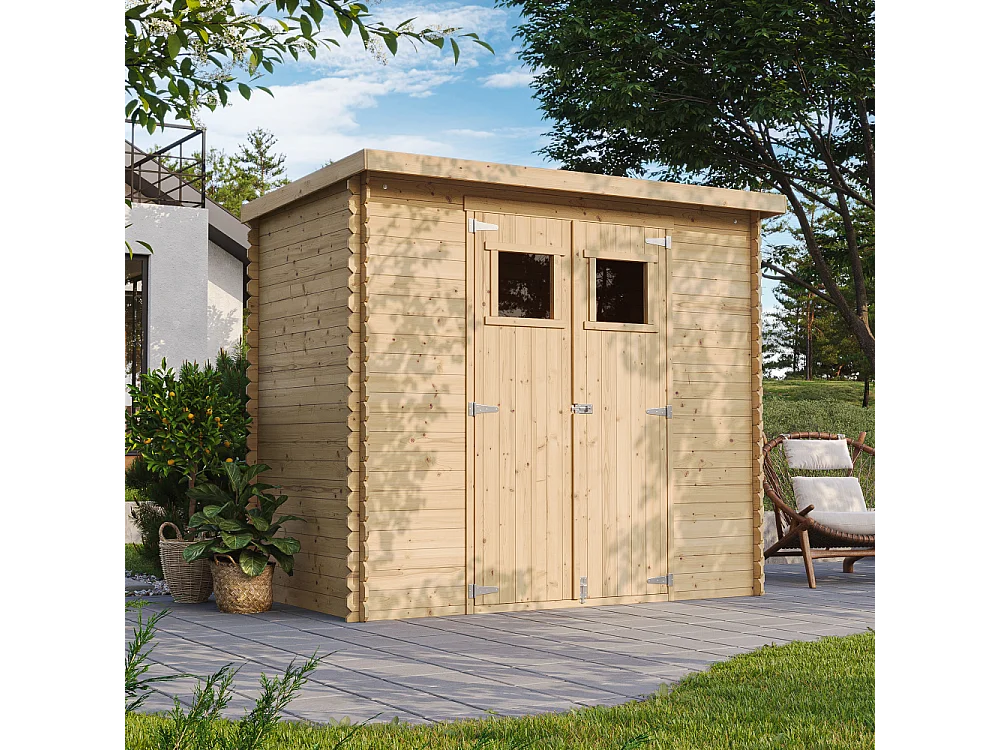 Casetta da giardino in legno - 2.6m² - M310