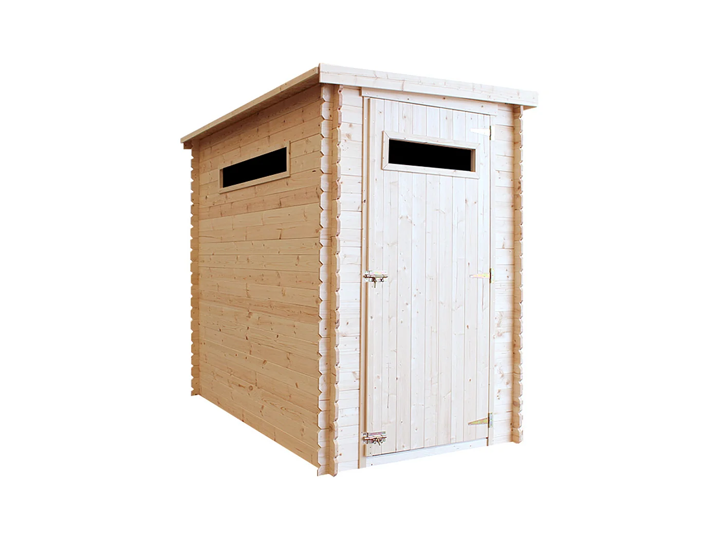 Abri de jardin en bois - l239xL144xH198 cm/2.63 m2 - TIMBELA M306A