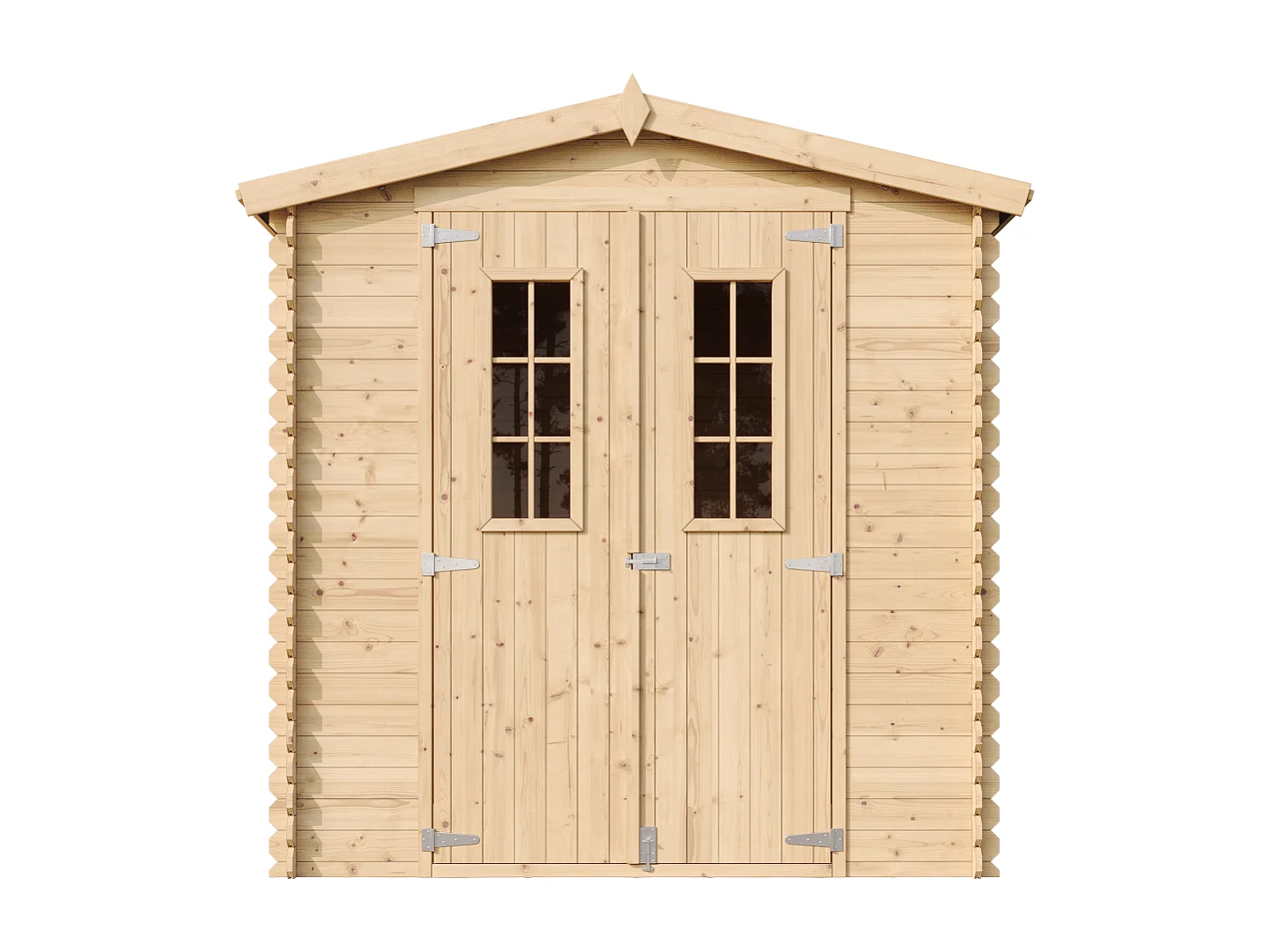 Drewniany domek ogrodowy - 3.53 m² - M343C