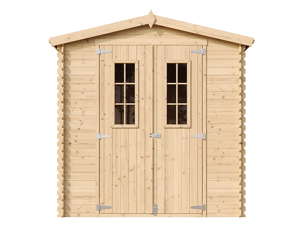 Abri de jardin en bois - I216xL206xH218 cm/ 3.53 m2 - M343C