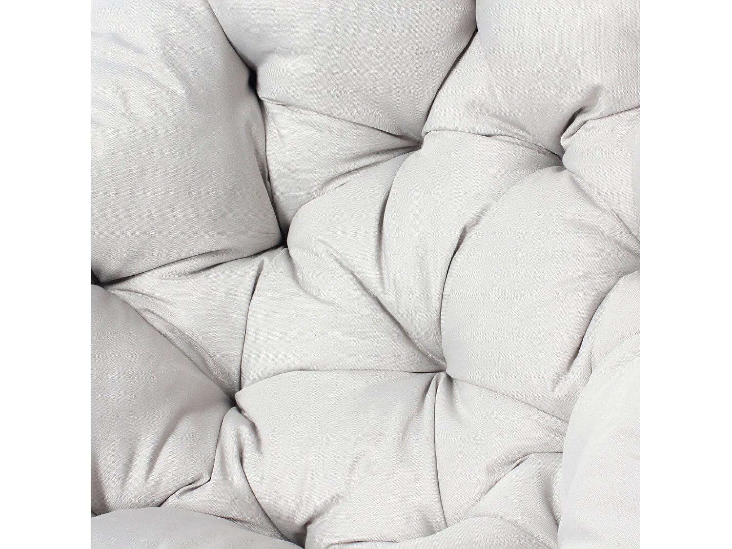 Fauteuil effet rotin avec coussin PAPASAN