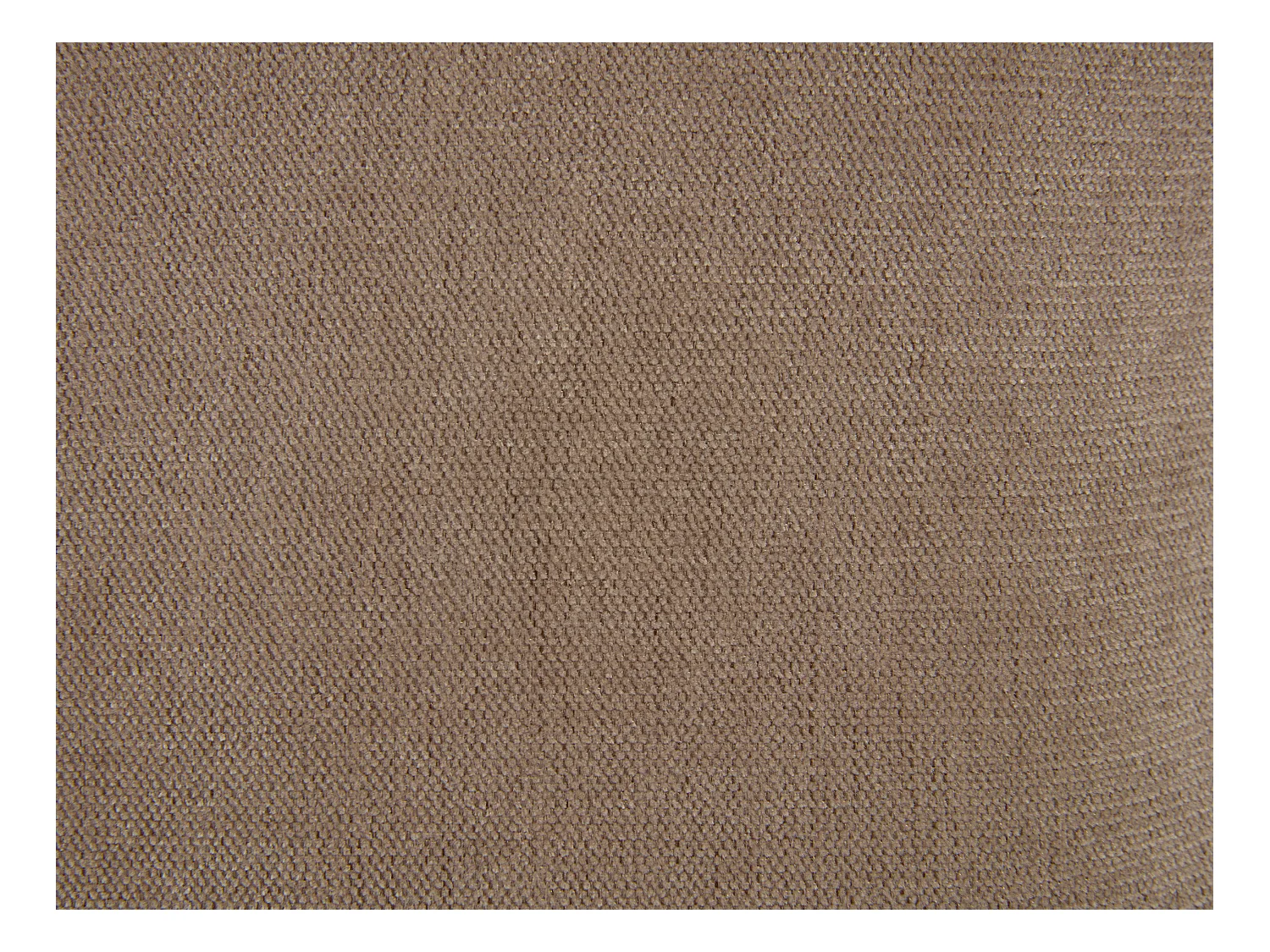 Barhocker 2er-Set höhenverstellbar - Stoff & schwarzes Metall - Taupe - LANCENIA