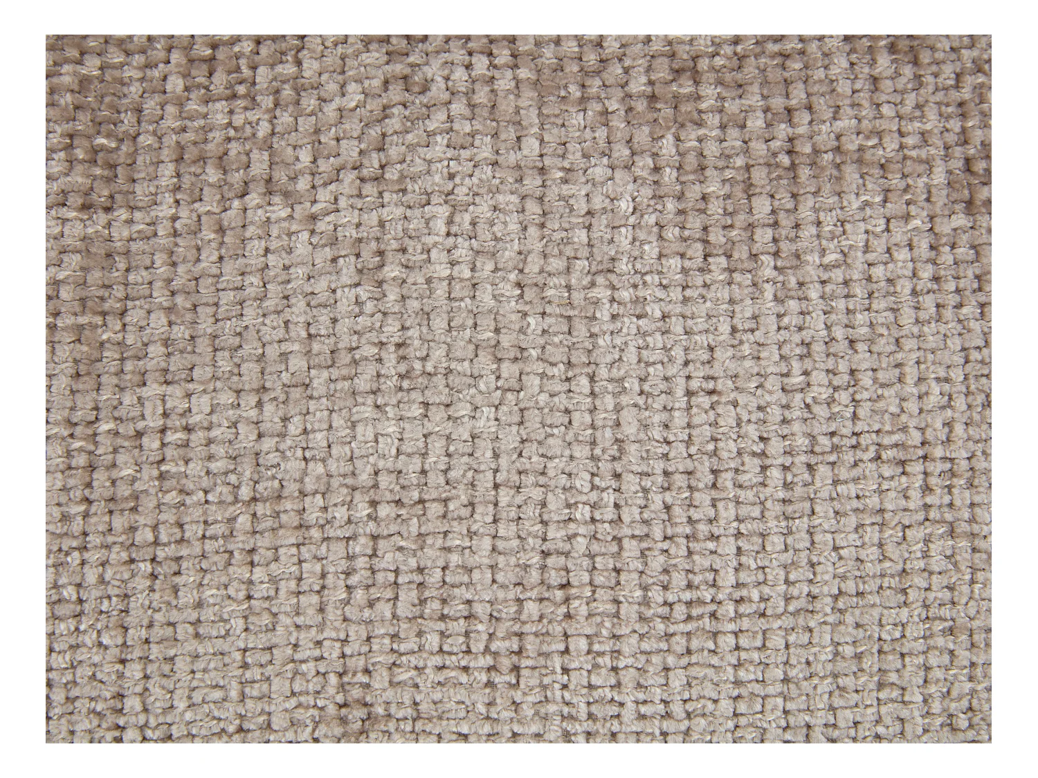 Barhocker 2er-Set höhenverstellbar - Strukturstoff & schwarzes Metall - Taupe - LARANZA