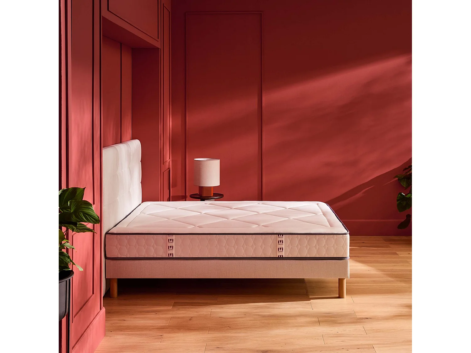 Matelas Merinos ressorts ensachés, mémoire de forme et latex Full Bed 80x190