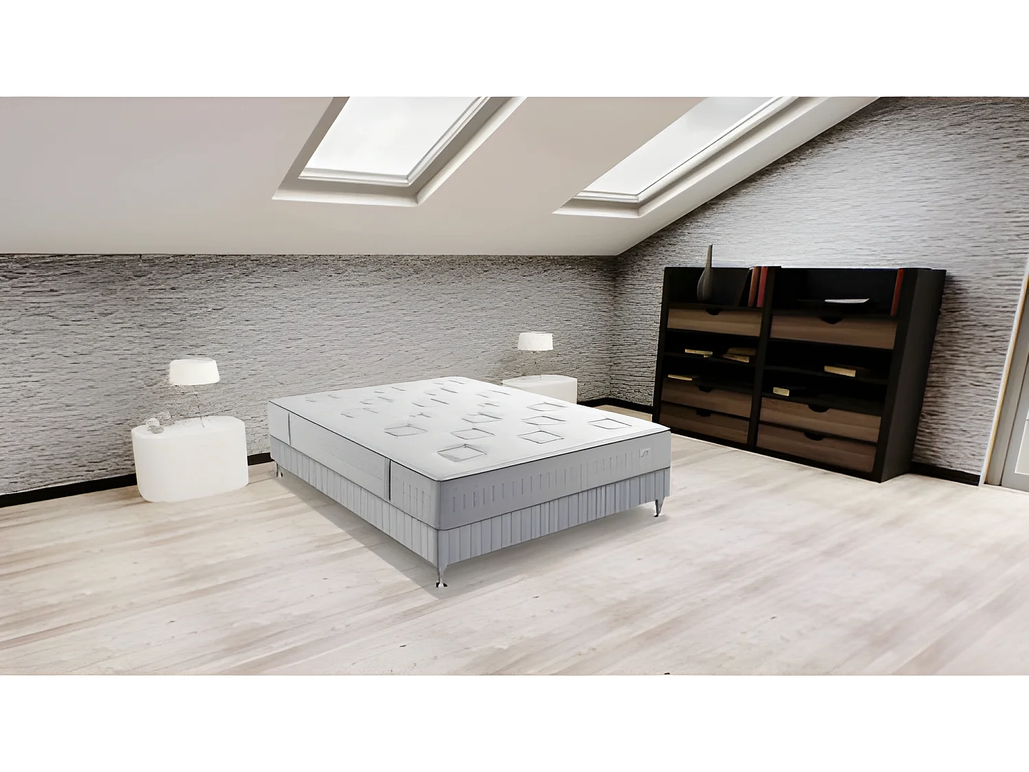 Matelas Simmons Energic - 532 ressorts ensachés 180x200