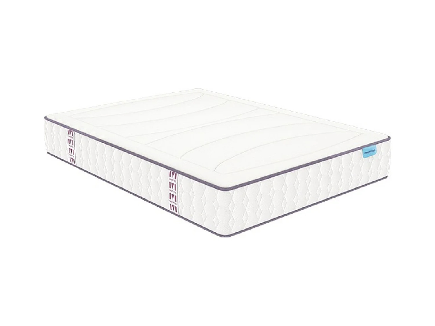 Matelas Merinos ressorts ensachés et mémoire de forme Beauty Bed 90x200