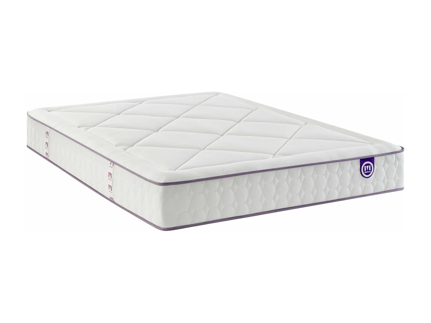 Matelas Merinos ressorts ensachés, mémoire de forme et latex Full Bed 80x200