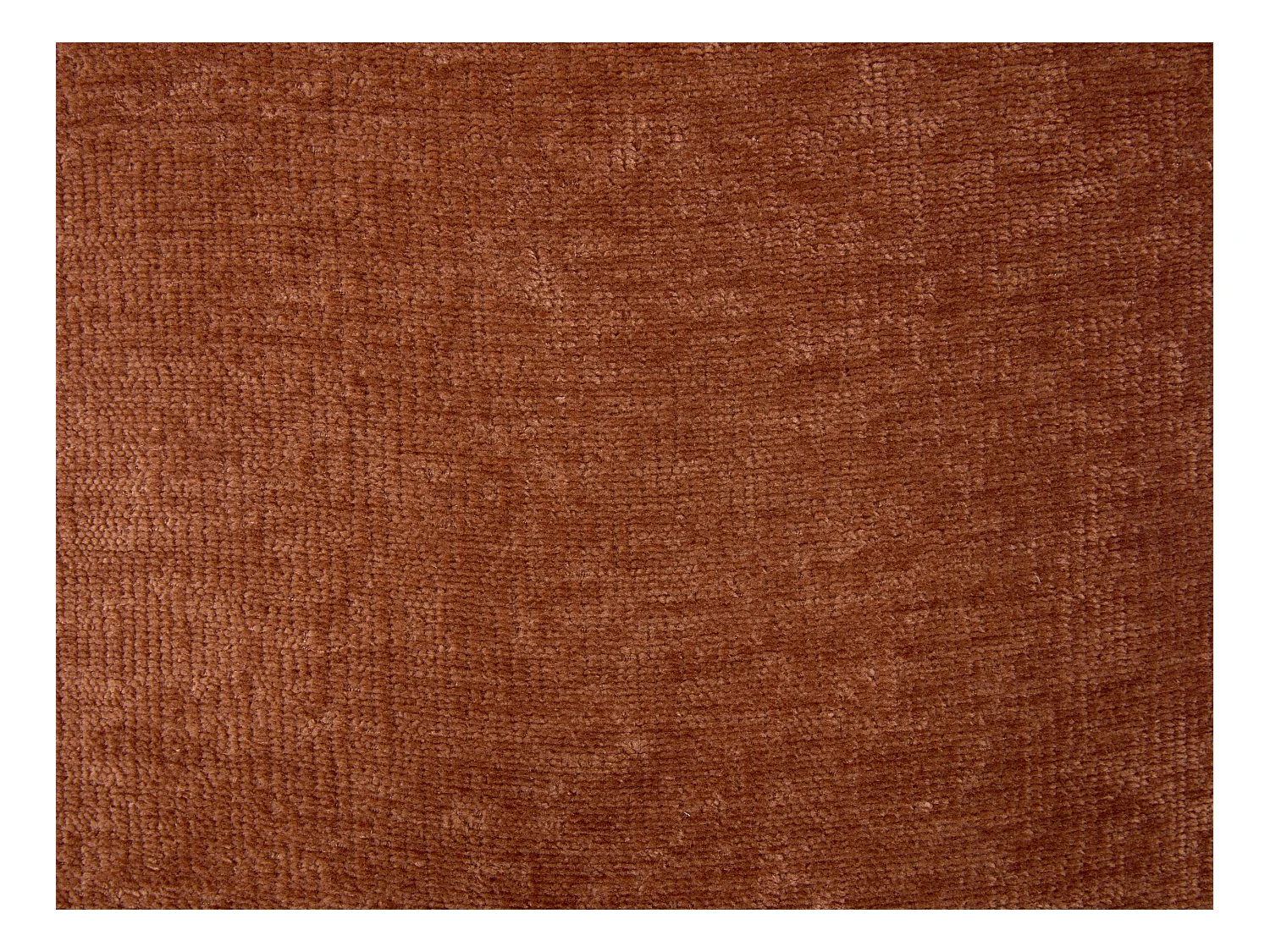 Barhocker 2er-Set höhenverstellbar - Strukturstoff & schwarzes Metall - Terracotta - LASANDRIA