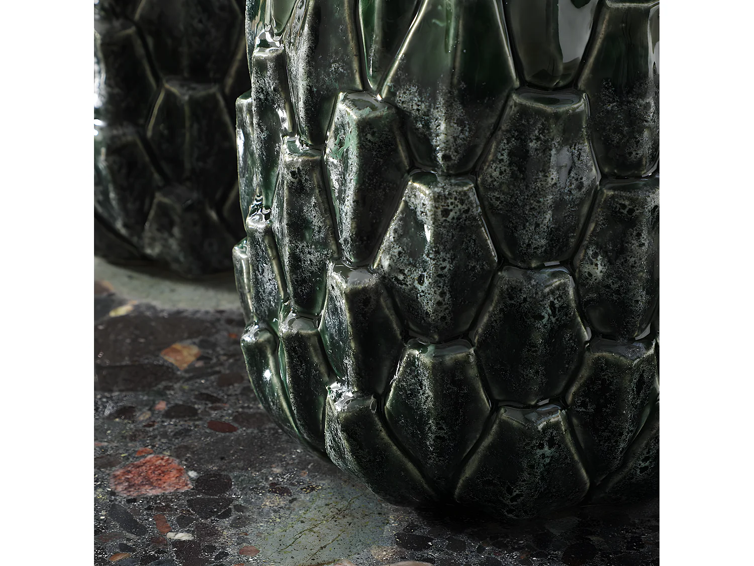 Vase Thistle Grand Format - Violet