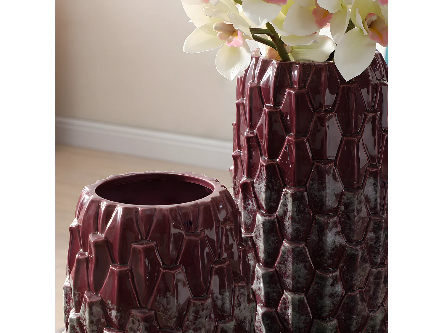 Vase Thistle Grand Format - Vert