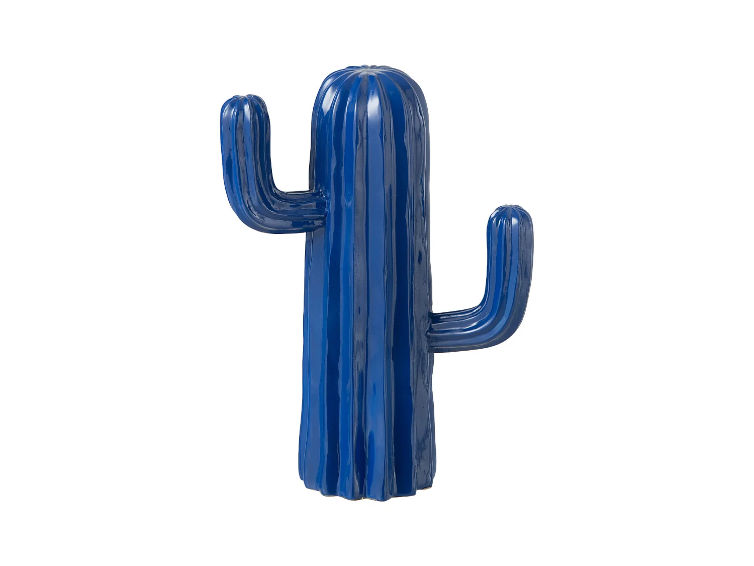 Cactus Déco "Mexican Fiesta" 28cm Bleu