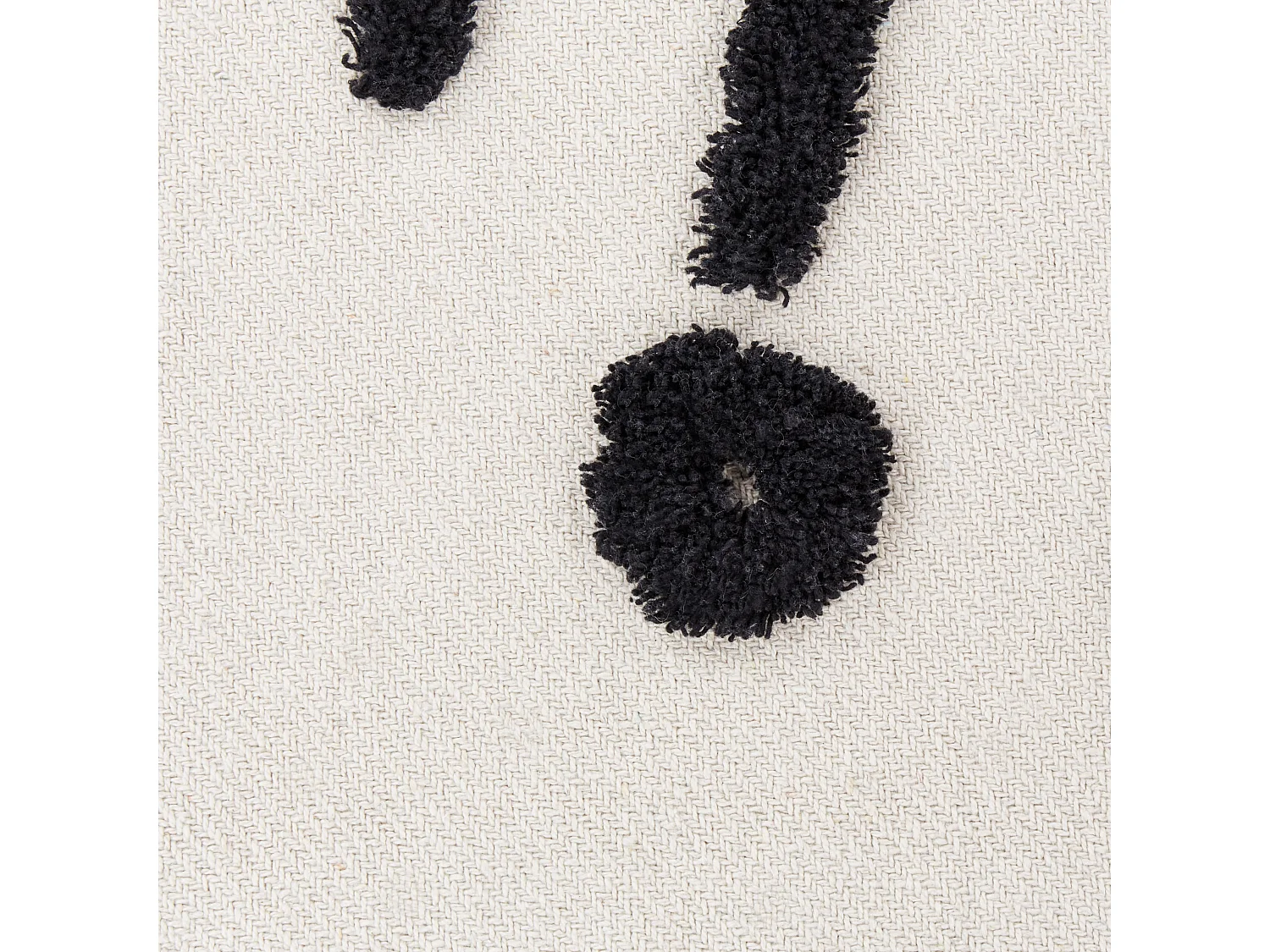 Couverture SEDIO Coton 125 x 150 cm Blanc