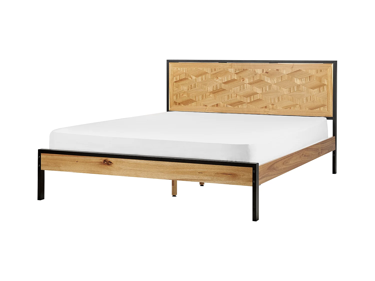 Divan côté gauche en velours beige ALLIER