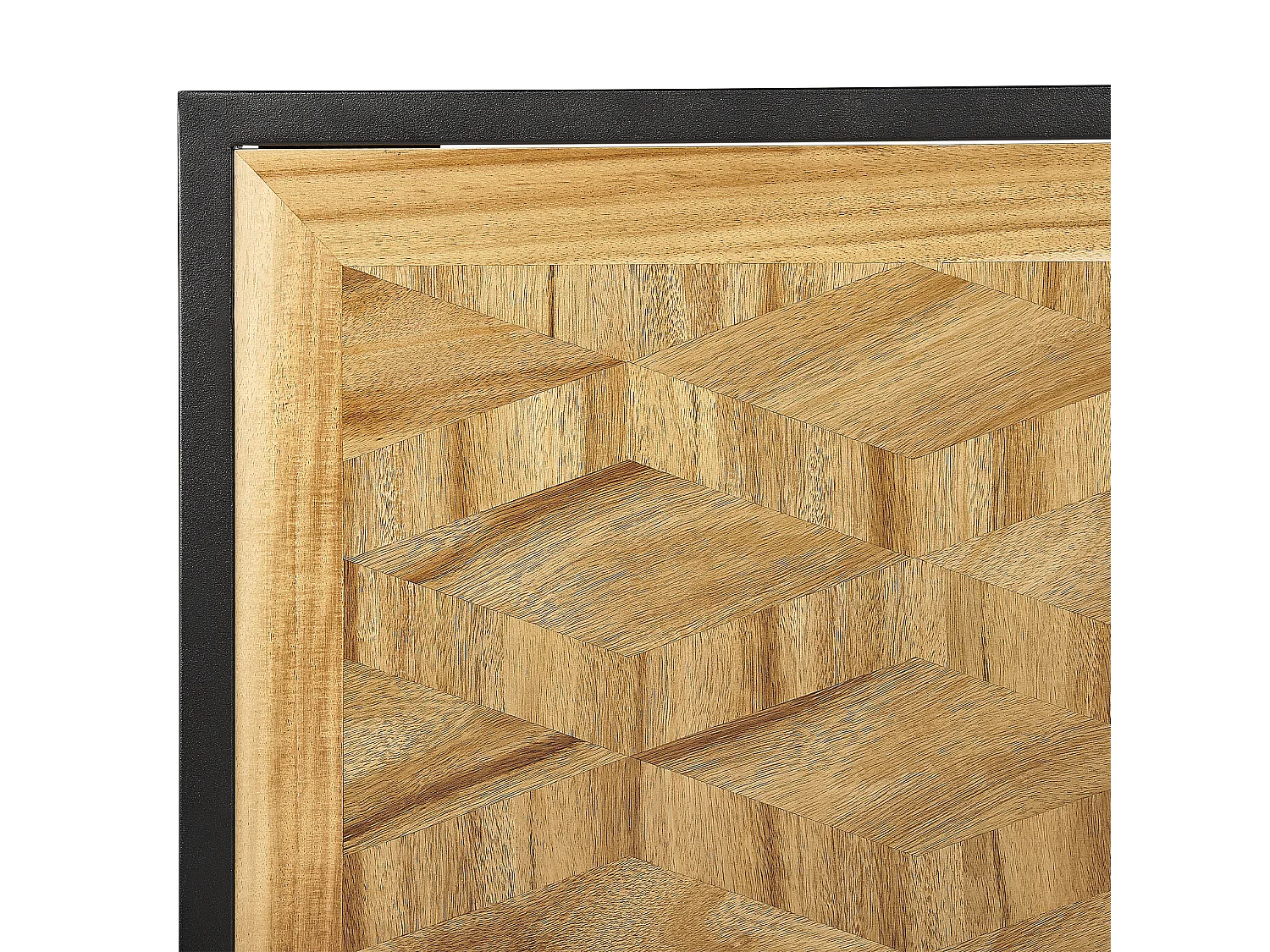 Bed ERVILLERS 160 x 200 cm Natuurlijk acaciahout