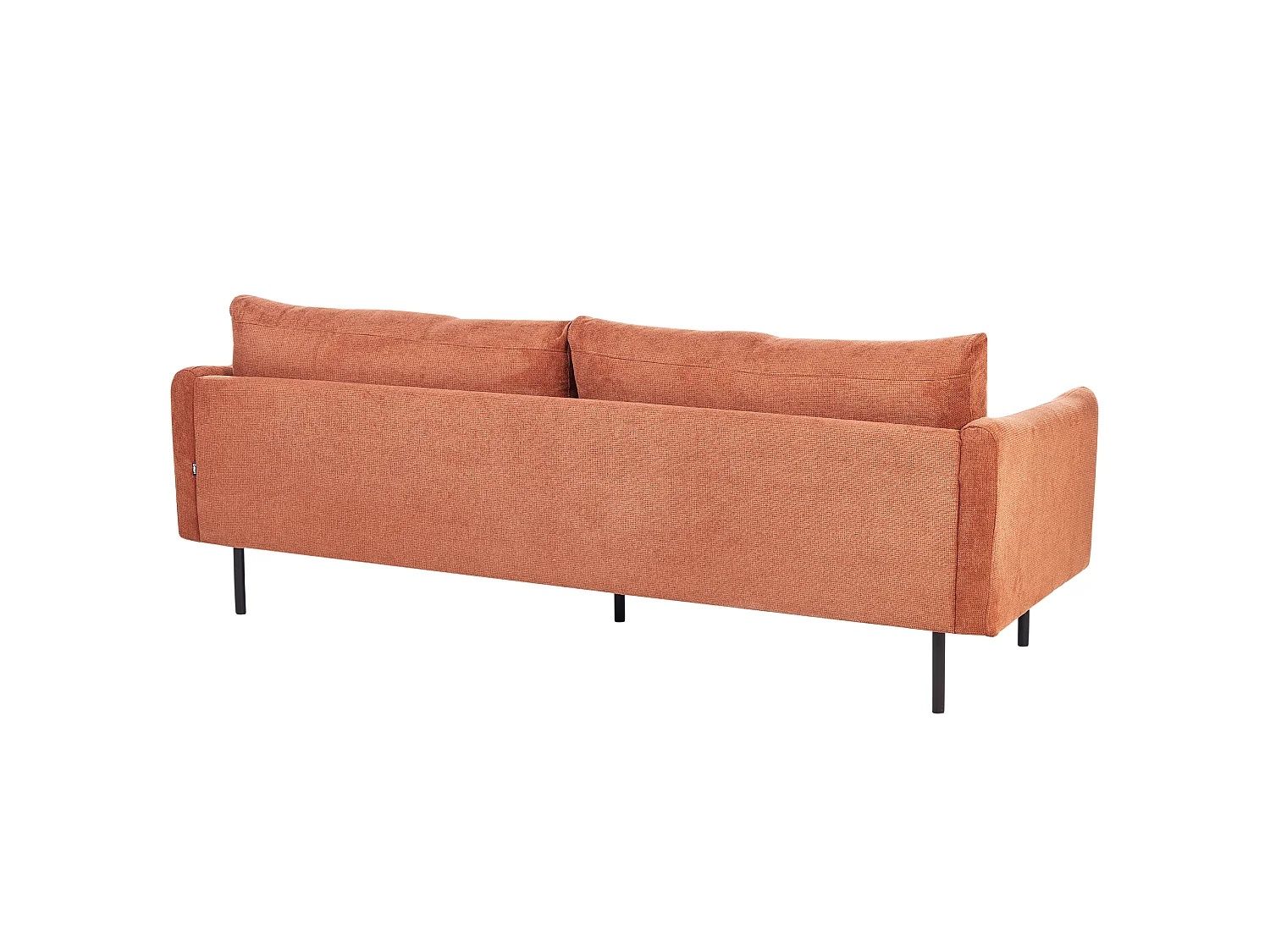 Canapé 3 places en coton chenille marron VINTERBRO