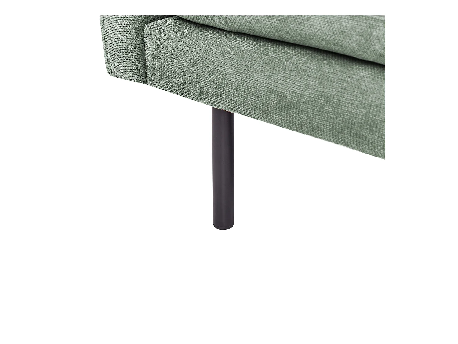 Ecksofa VINTERBRO Stoff Hellgrün 4-Sitzer rechtsseitig