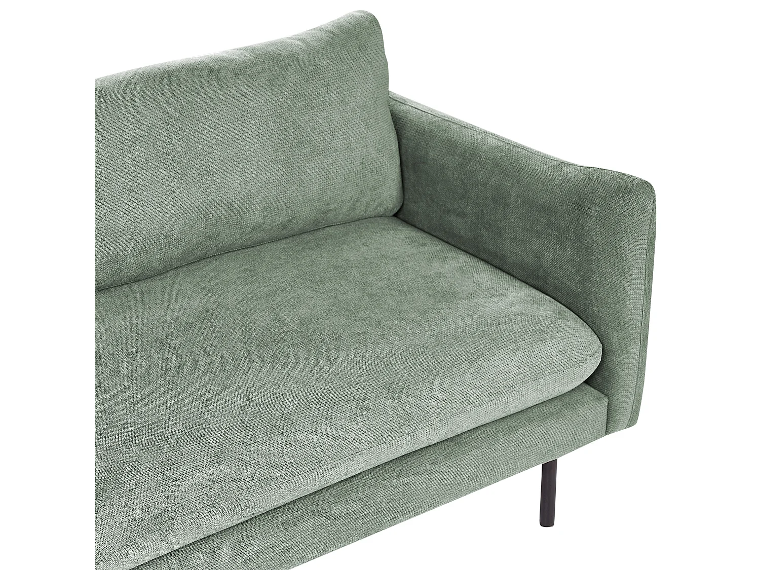 Narożnik VINTERBRO Jasnozielony dla 4 osób Prawostronny