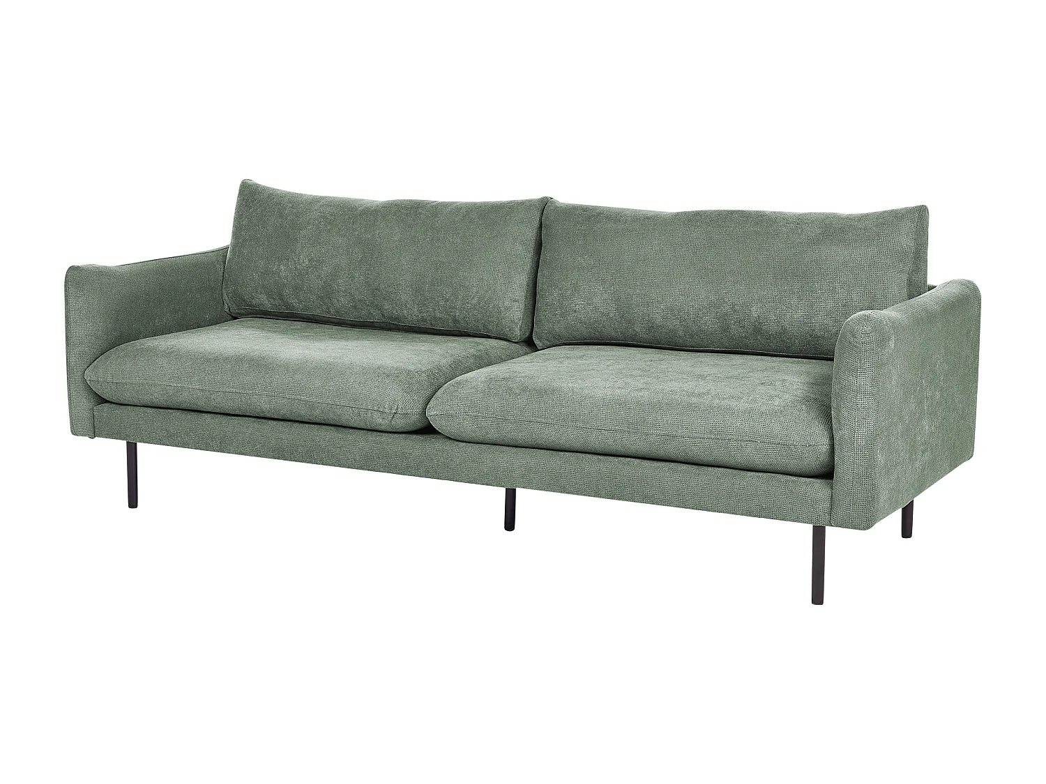Canapé VINTERBRO Tissu Vert clair 3 places