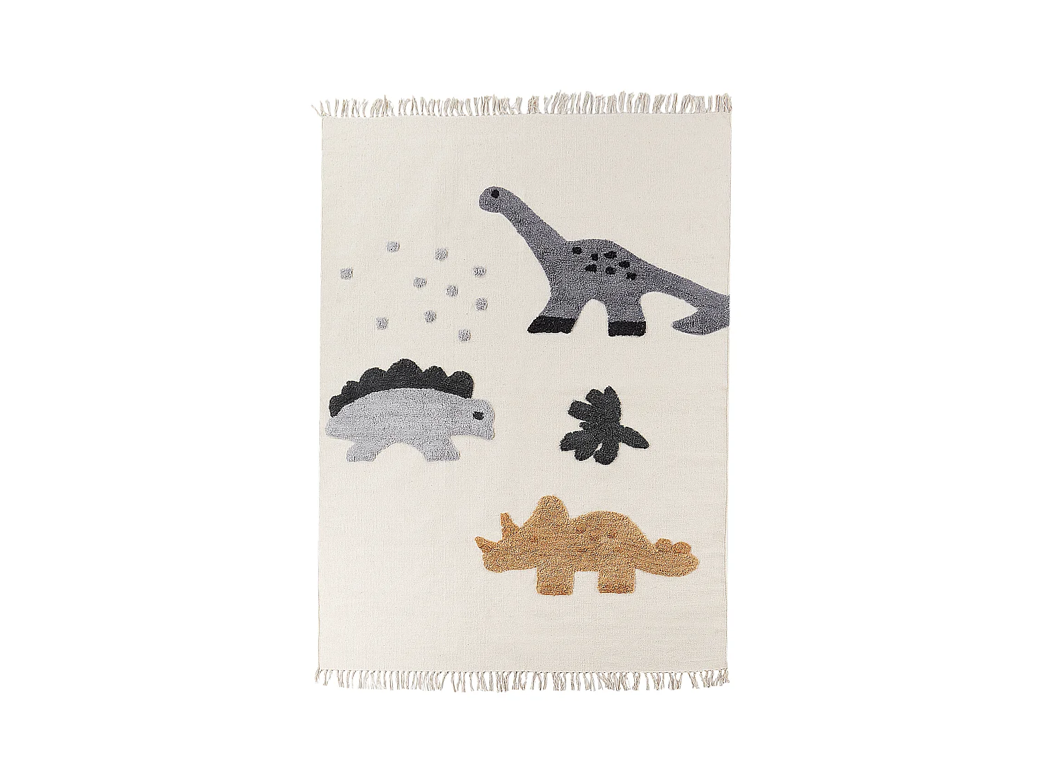 Tapis enfant GHARTA Multicolore 140 x 200 cm Coton