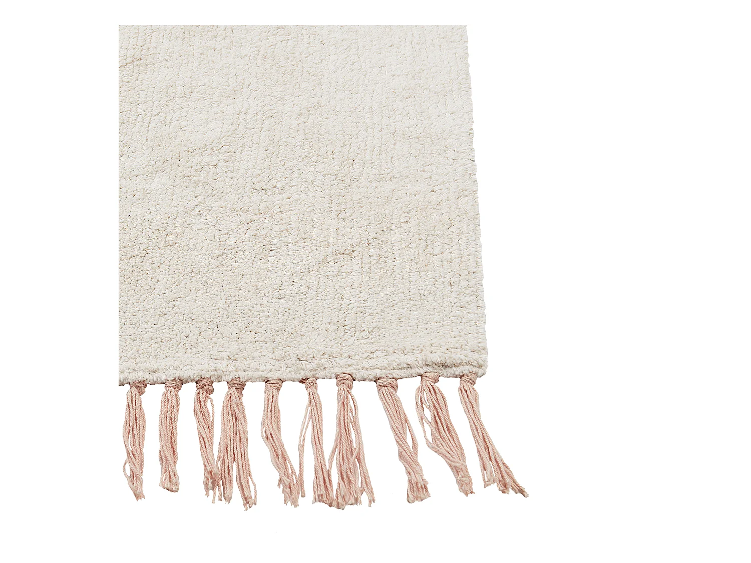 Tapis enfant BAZALETI Beige clair 140 x 200 cm Coton