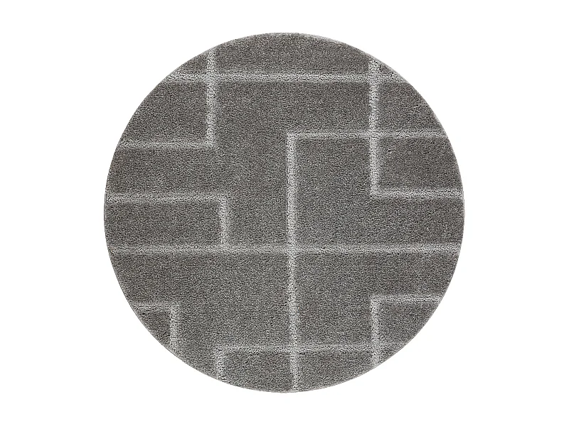 Alfombra de baño SUPREME círculo LINES, líneas, antideslizante, sua cercle 100 cm