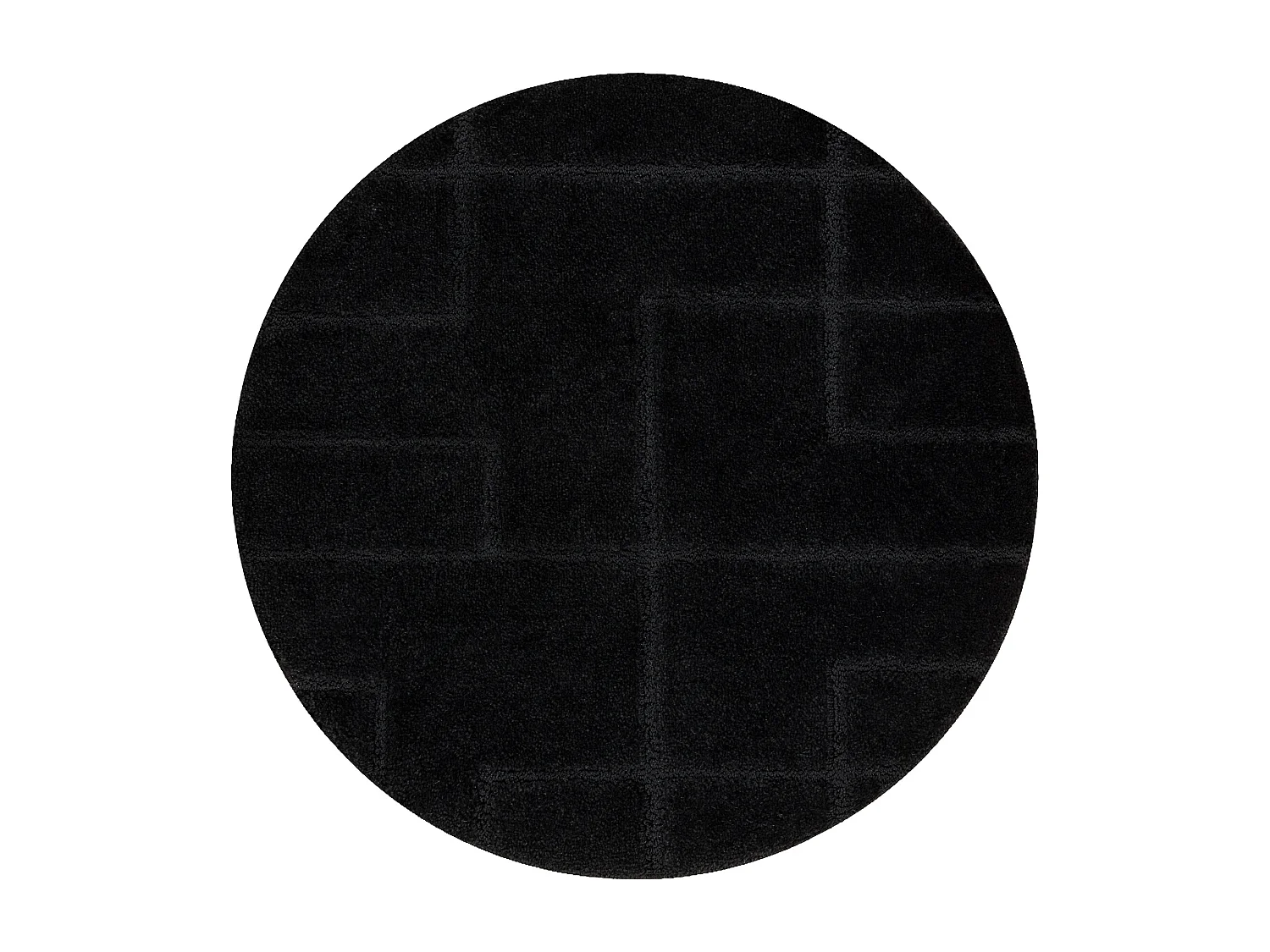 Tapis de salle de bain SUPREME cercle LINES, lignes, antidérapant, do cercle 67 cm