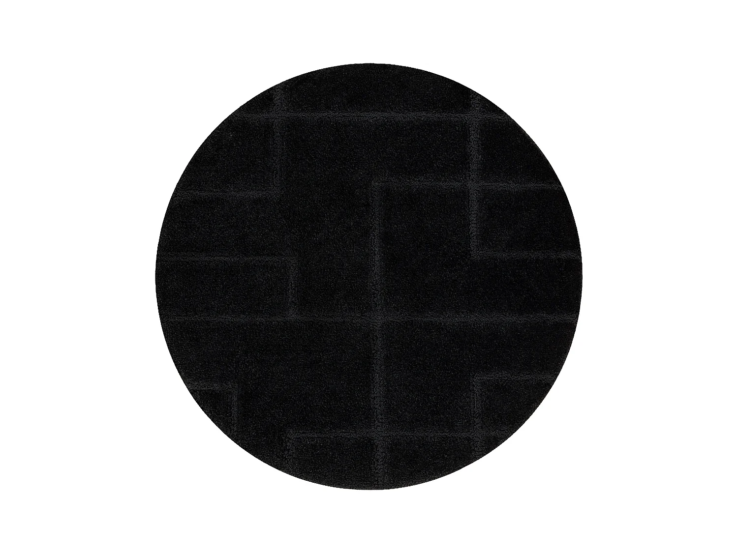 Tapis de salle de bain SUPREME cercle LINES, lignes, antidérapant, do cercle 100 cm