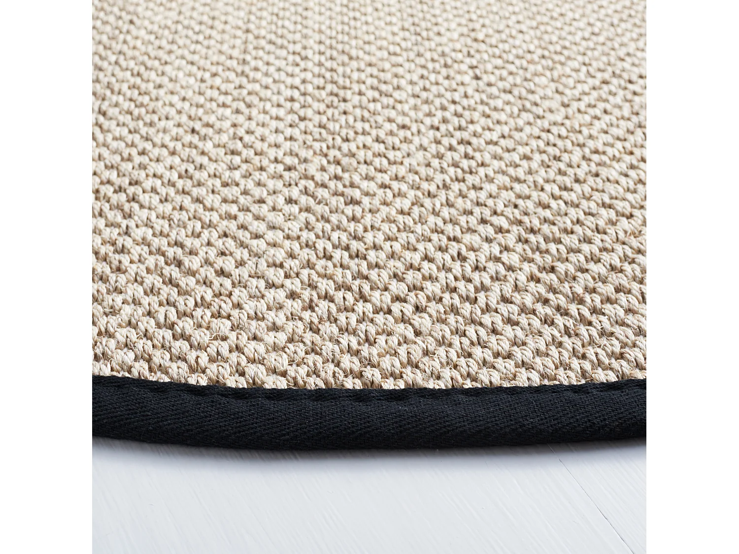 Tapis Noir 122 X 122 cm - Cass