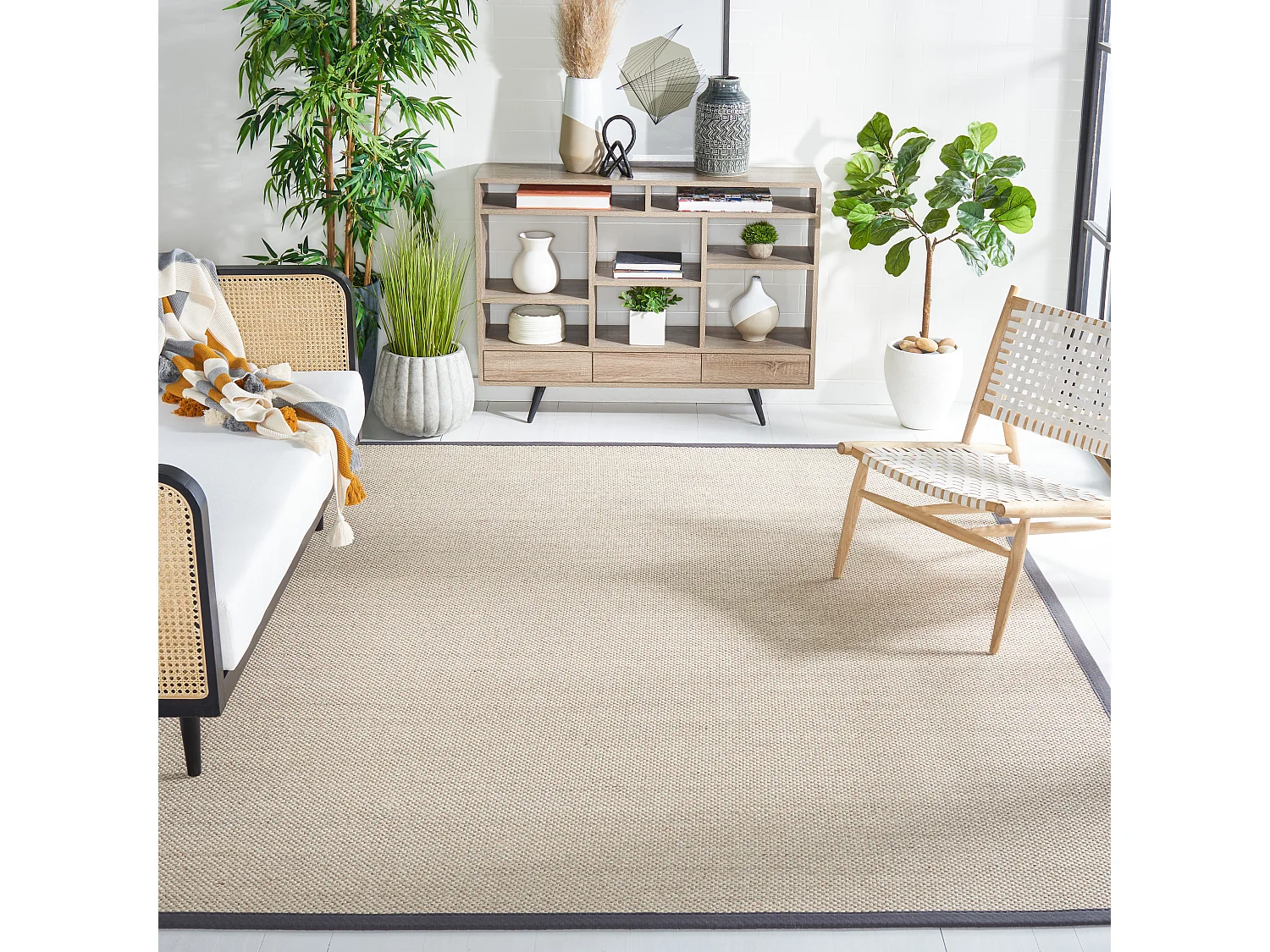 Tapis Noir 244 X 305 cm - Cass