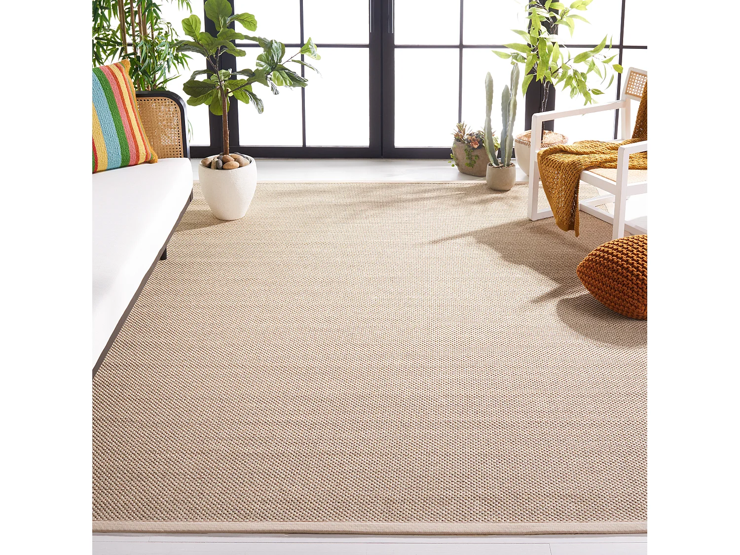 Tapis Beige 122 X 122 cm - Cass