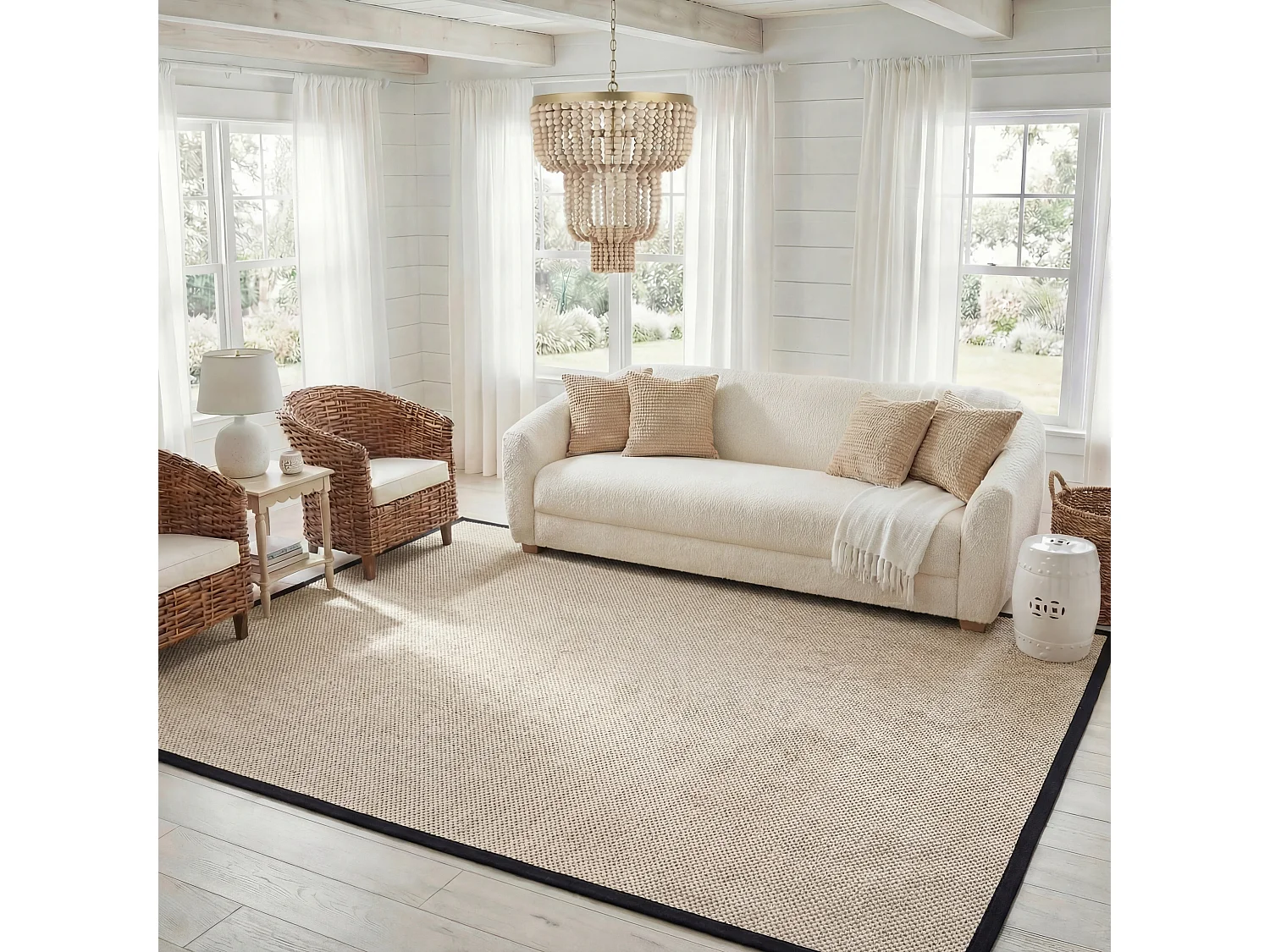Tapis Noir 152 X 244 cm - Cass