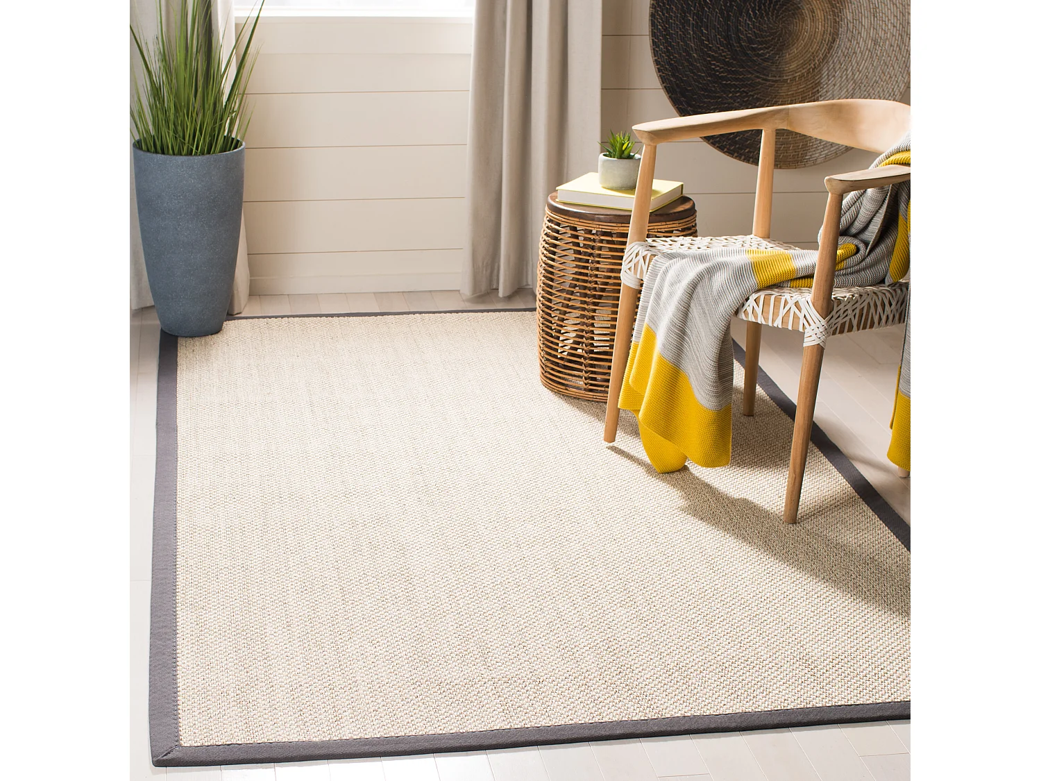 Tapis Gris foncé 152 X 244 cm - Cass